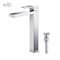 Kibi Cubic Single Handle Bathroom Vessel Sink Faucet with Pop Up Drain C-KBF1003CH-KPW101CH - alternate 1
